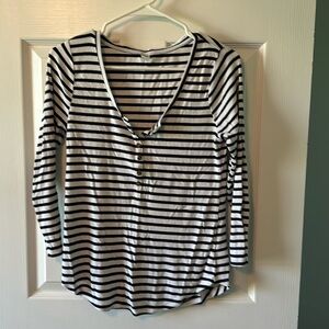 Blue & White Longsleeve